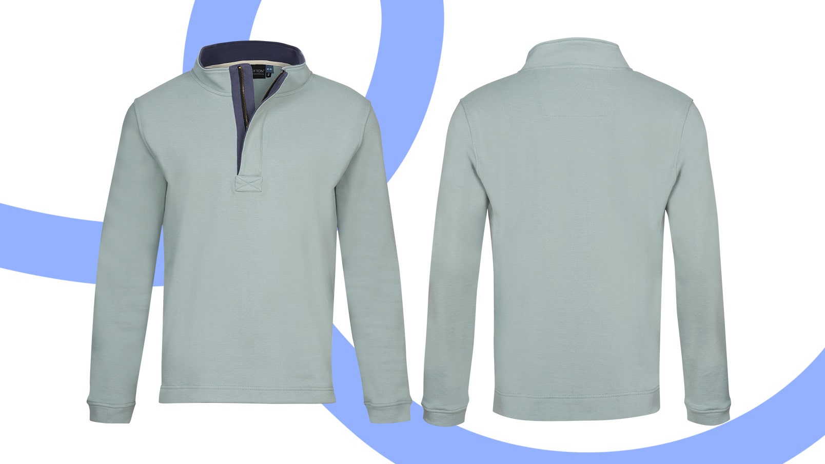 CLIFTON Solo Custom Piqué Quarter-Zip
